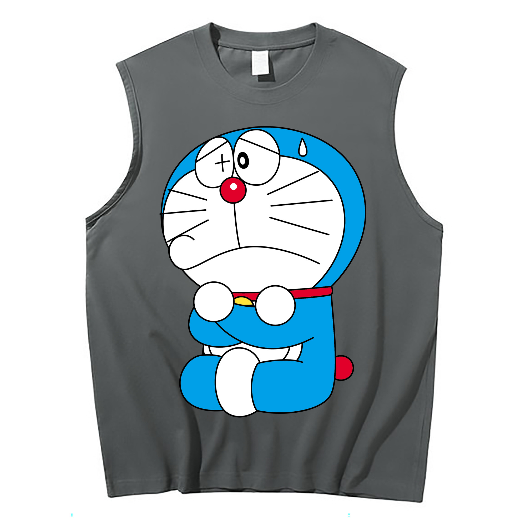 （画像用） ドラえもん Doraemon コットン100％タンクトップ（フロントプリント）
